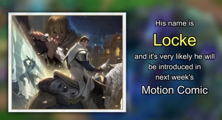 巴西媒体爆料新英雄:名称为Locke,预计伴生皮肤为花仙子