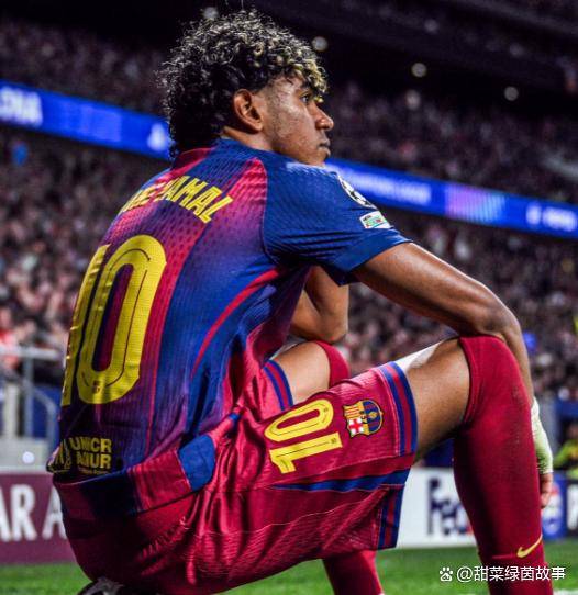 巴萨新星亚马尔打破哈兰德欧冠纪录，攻破马竞大门